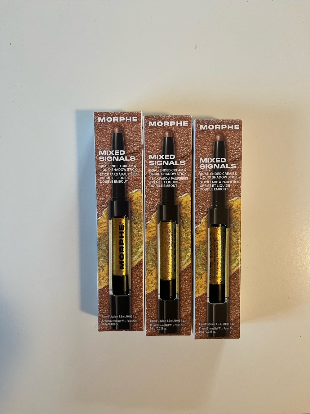 3 New Morphe Mixed Signals Dual Ended Eyeshadow BFF/FWB
